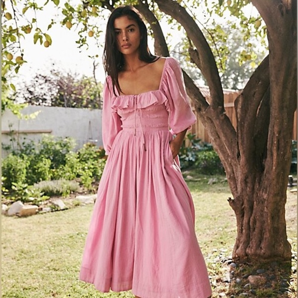 Free People Oasis Midi Dress